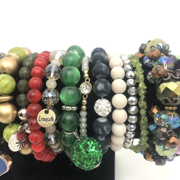 Bracelet Lot Vtg To Now Craft Wear Repurpose - Picture 5 of 11